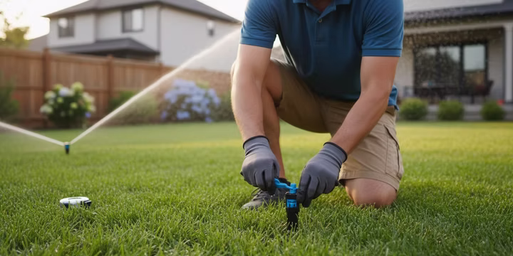 adjusting k rain sprinkler heads
