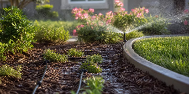 drip irrigation vs sprinkler system