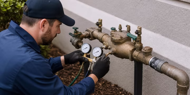 how backflow preventer repairs are diagnosed and fixed