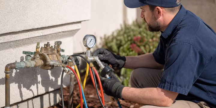 how long does backflow testing take