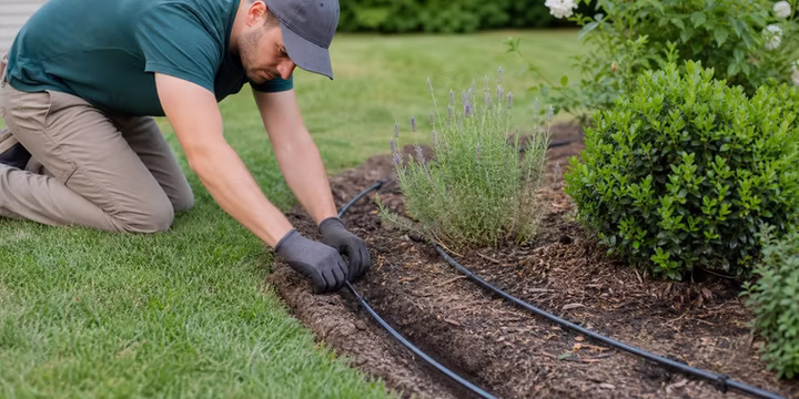 how to add a drip irrigation zone to an existing lawn system