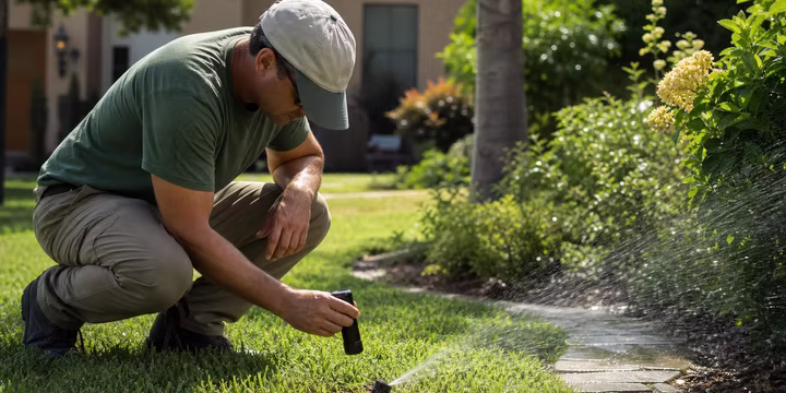 how to find a leak in a sprinkler system