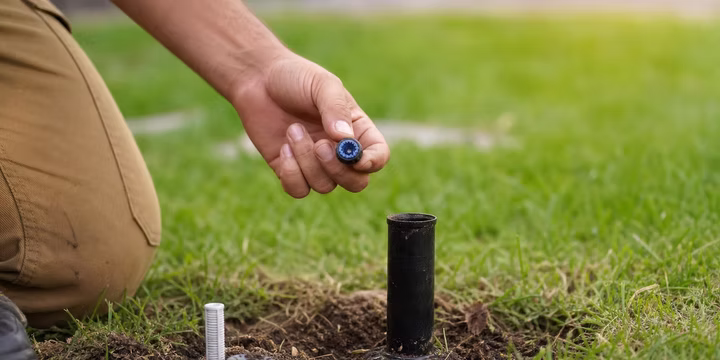 repair rain bird sprinkler head