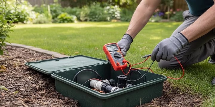 how to test a sprinkler solenoid