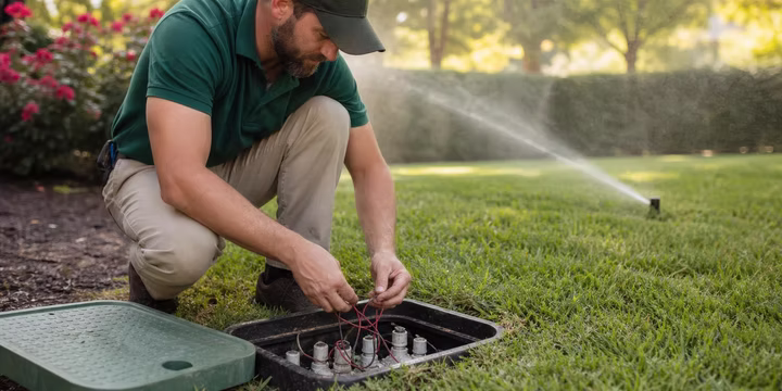 sprinkler system skipping zone
