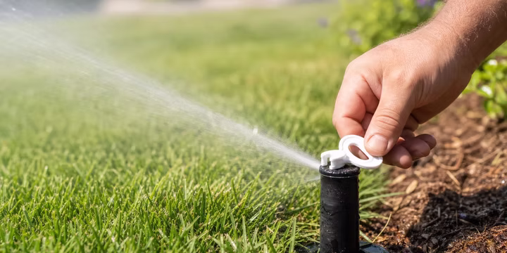 hunter irrigation head adjustment