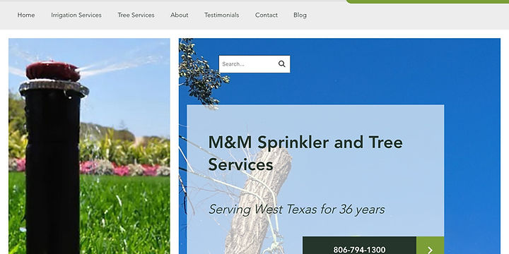 M & M SPRINKLERS Screenshot