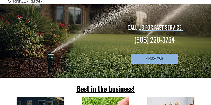 Lubbock Backflow Screenshot