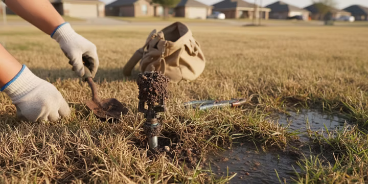 loaded sprinkler head