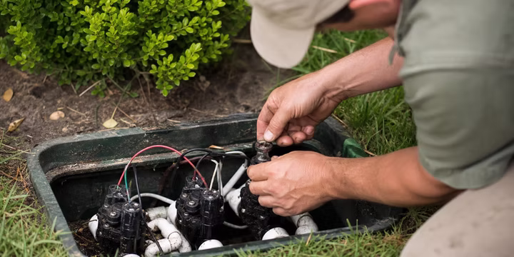 rain bird sprinkler system valve repair