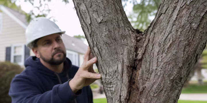 recognizing hazardous tree unions and mitigation