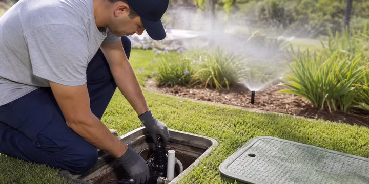 repair low sprinkler water pressure