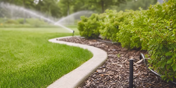 sprinkle and drip irrigation