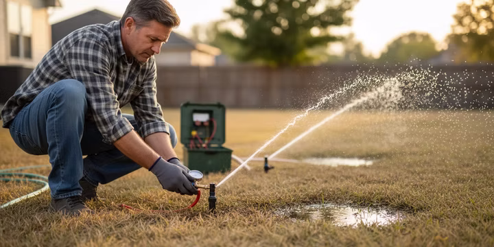 sprinkler low water pressure