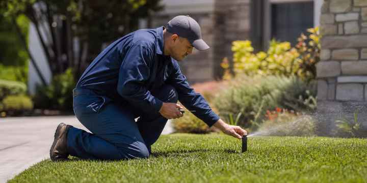 what to expect during a sprinkler system maintenance visit