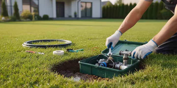 sprinkler system valve repair cost