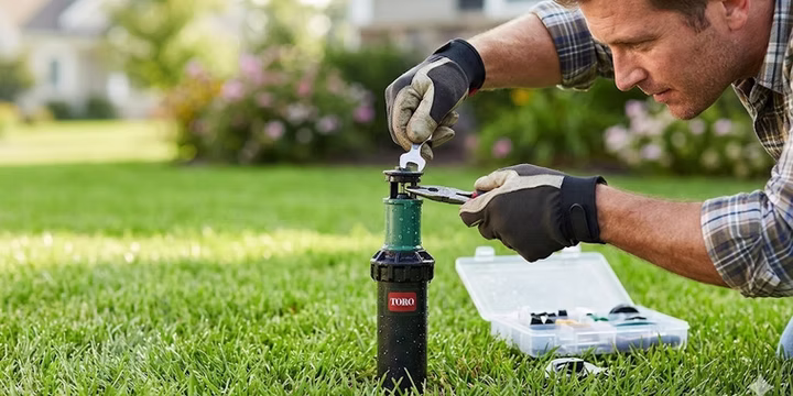 Toro sprinkler head repair guide