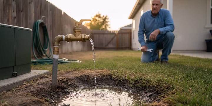 why is my backflow device leaking